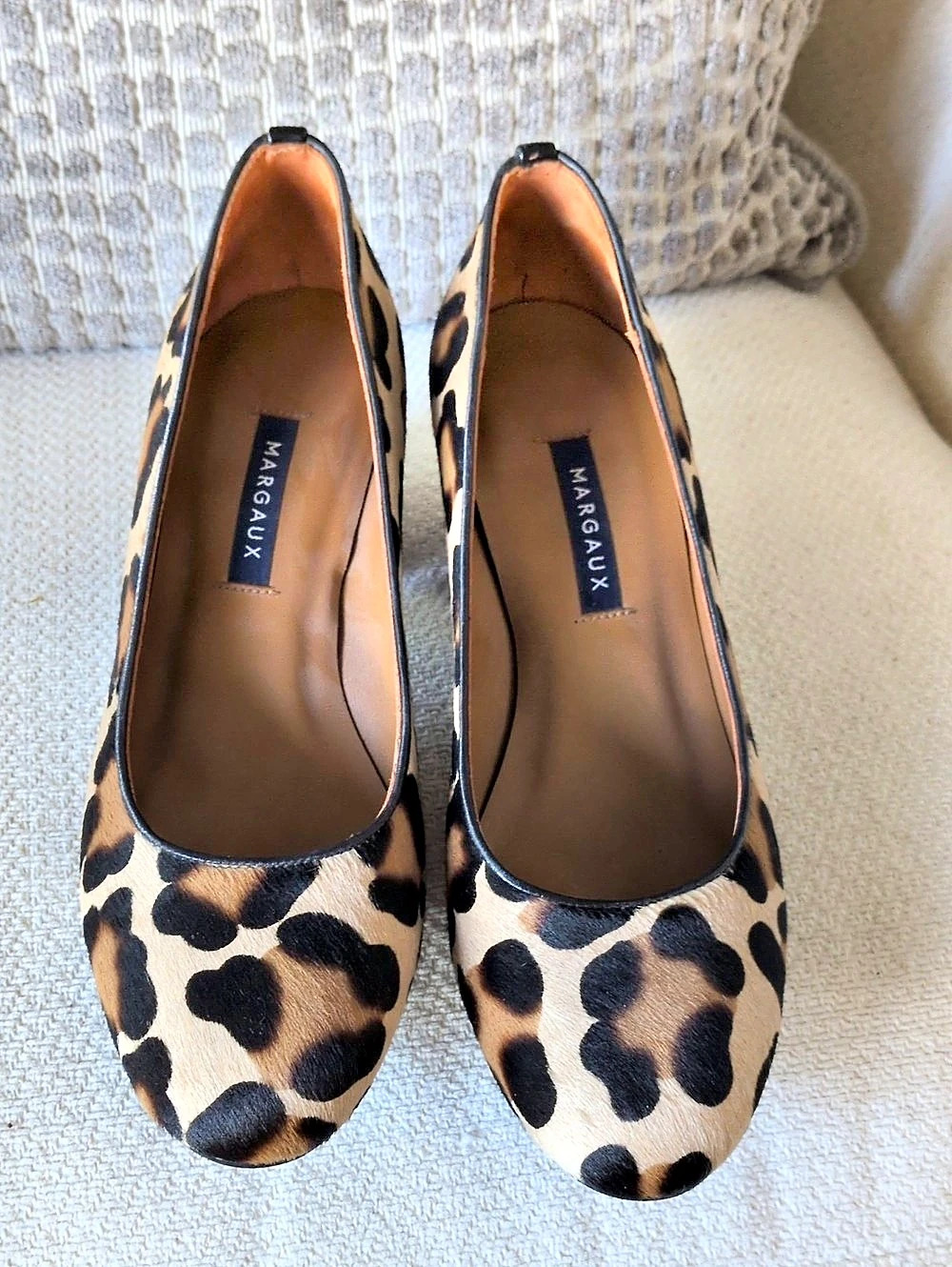 Margaux Leopard Print Heels